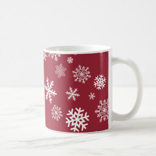 Customizable Snowflakes Coffee Mug