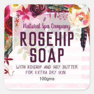 Customizable Soap Label