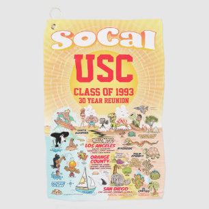 Customizable SoCal Golf Towel