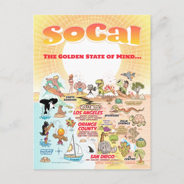Customizable SoCal Postcard (Front)