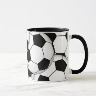 Customizable Soccer Balls Mug