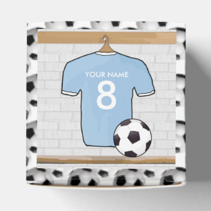 Customizable Soccer Jersey Favor Box