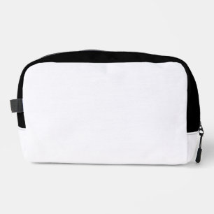 Customizable solid colour dopp kit