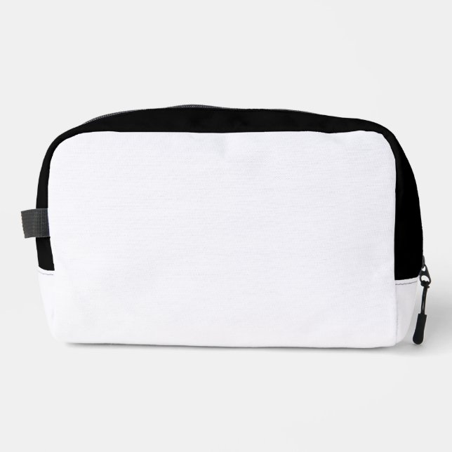 Customizable solid colour dopp kit (Front)