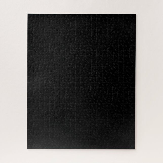 Customizable solid colour jigsaw puzzle (Vertical)