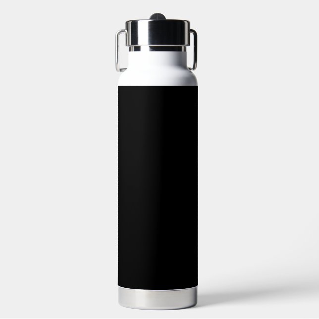 Customizable solid colour water bottle (Front)