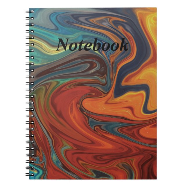 Customizable Spiral Notebook with Your Personalize (Front)