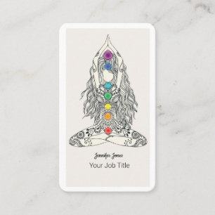 Customizable Spiritual Healing  Business Card