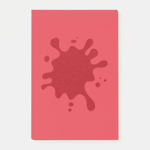 Customizable Splash Design Post-It Notes