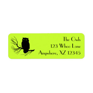 Customizable Spooky Owl