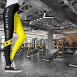 Customizable Sports NAME Leggings<br><div class="desc">Our leggings aren't just stylish and comfortable – they're also versatile and functional. Perfect for everything from yoga and running to everyday wear, our leggings will quickly become a staple in your wardrobe. And with their durable construction and Customizable designs, you can trust that they'll last through even the toughest...</div>