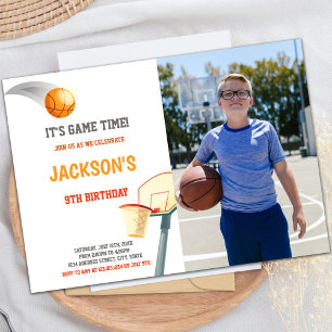 Customizable Sports Party Invitations for Kids
