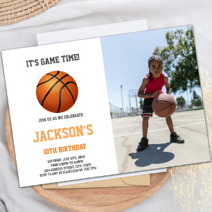 Customizable Sports Party Invitations for Kids