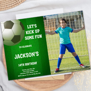 Customizable Sports Party Invitations for Kids