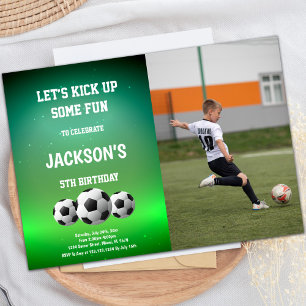 Customizable Sports Party Invitations for Kids