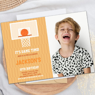 Customizable Sports Party Invitations for Kids
