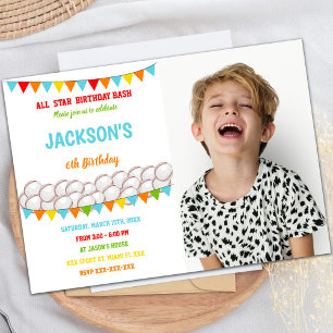 Customizable Sports Party Invitations for Kids