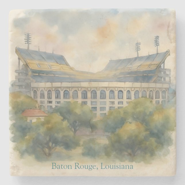 Customizable Sports Stadium Coaster (Front)
