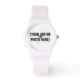 Customizable Sporty Watch (White)