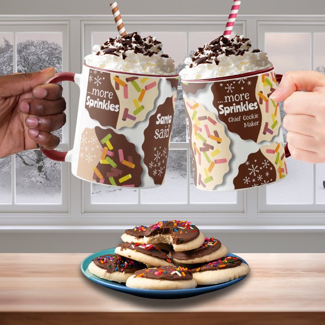 Customizable Sprinkle Cookie Holiday Mug  (Creator Uploaded)