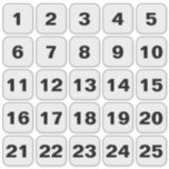 Customizable Square Number Stickers Black<br><div class="desc">Square customizable number stickers with simple sans serif typography in black on a transparent background. The stickers are 2, 2 inch each. Ideal for inventory,  storage or anything you would like to number! Exclusively designed for you by Happy Dolphin Studio.</div>