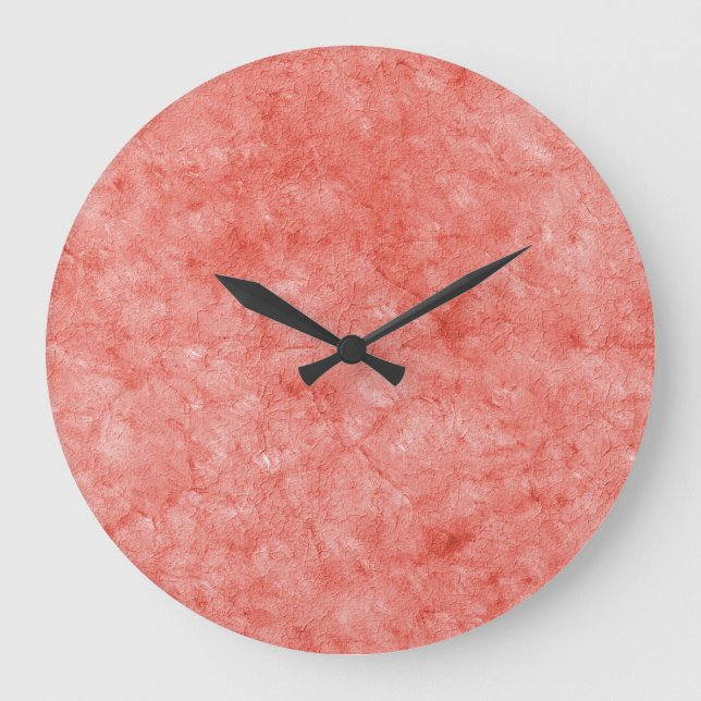 Customizable Square Throw Pillow – 16'' x 16 Large Clock (Front)