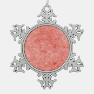 Customizable Square Throw Pillow – 16'' x 16 Snowflake Pewter Christmas Ornament