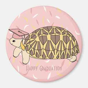 Customizable Star Tortoise Graduation Magnet 1