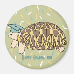 Customizable Star Tortoise Graduation Magnet 2