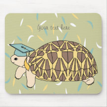 Customizable Star Tortoise Graduation Mouse Pad