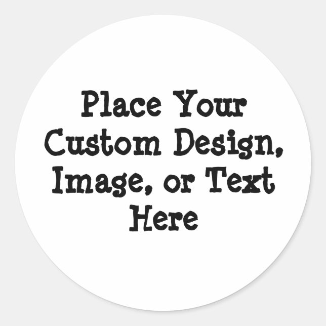 Customizable Sticker - Create Your Own Design (Front)