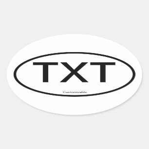 Customizable Sticker [hometown sticker]