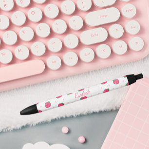 Customizable Strawberry Fun Pen