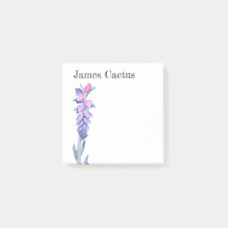 Customizable Succulent Bloom Post-it Notes