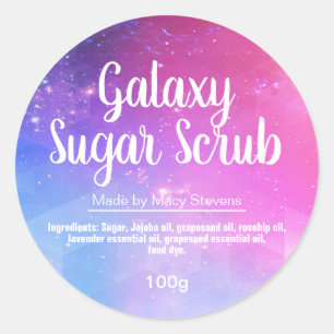 Customizable Sugar Scrub Label