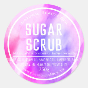 Customizable Sugar Scrub Label