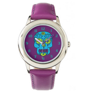 Customizable Sugar Skull Watch
