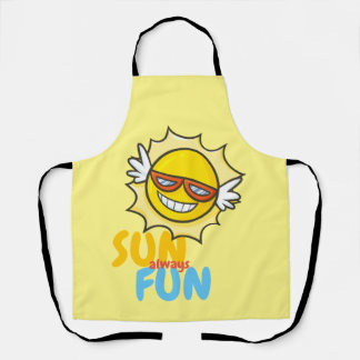 Customizable Sun always Fun Apron