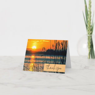Customizable sunset card