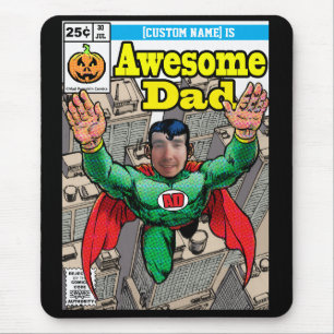 Customizable Super Hero Mousepad