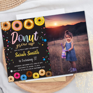 Customizable Sweet Party Invitations for Kids