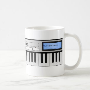Customizable Synthesizer Keyboard Mug