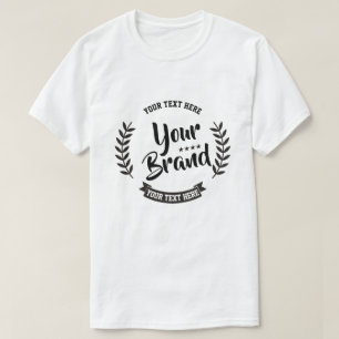 Customizable T-shirt, Create Your Own Brand T-Shirt
