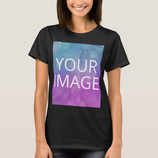 Customizable T-Shirt Template – Add Your Image (Front)