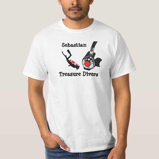 Customizable Tank On Back Scuba Shirt (Front)