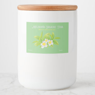 Customizable Tea and Tea Blend Food Labels