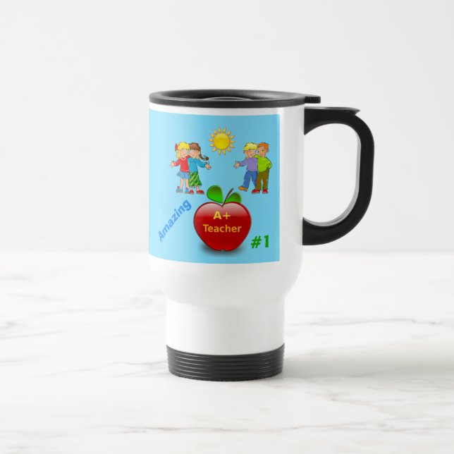 Customizable Teacher Gift Ideas Teacher Coffee Mug (Right)
