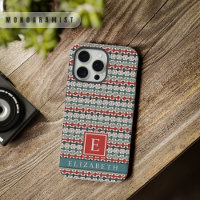 Customizable Teal Blue Green Red Grey Aztec