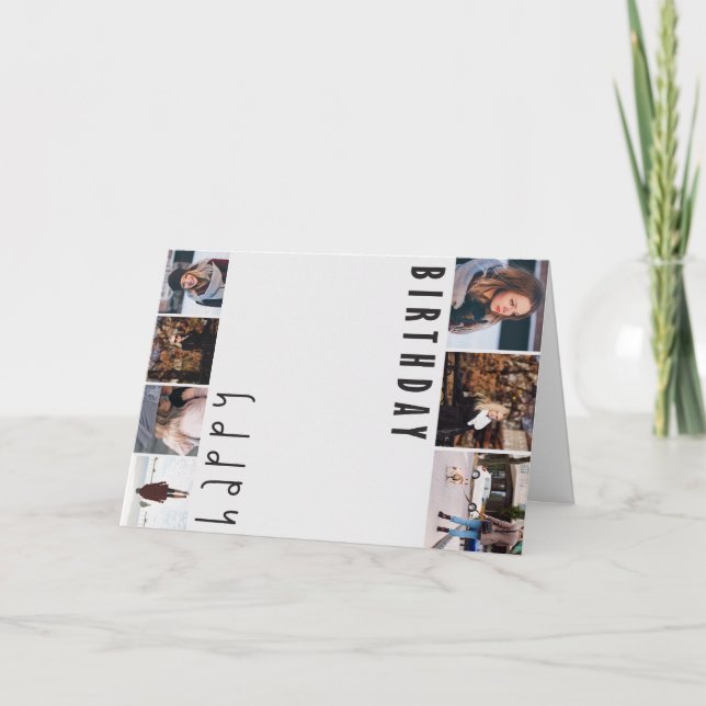 Customizable Template Birthday Card (Front)