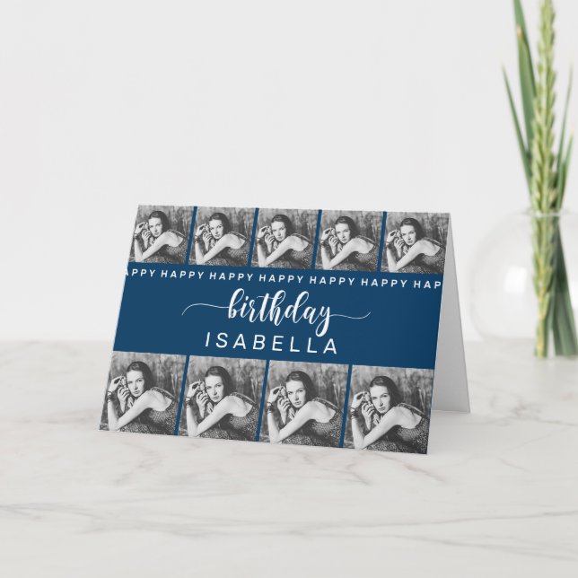 Customizable Template Birthday Card (Front)